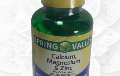 Spring Valley – Calcium, Magnesium & Zinc Plus Vitamin D3 (250 viên) – giá 300K