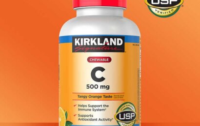 Viên Nhai Vitamin C 500mg Kirkland (500 viên) – Tăng cường hệ thống miễn dịch – giá 460K