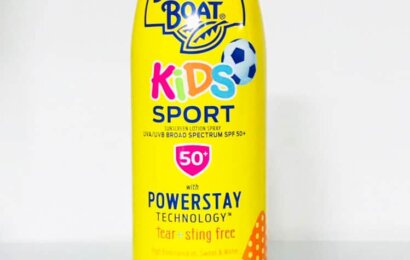 Chai xịt chống nắng cho trẻ BANANA BOAT KIDS SPORT 50+ loại 260g – giá 340K