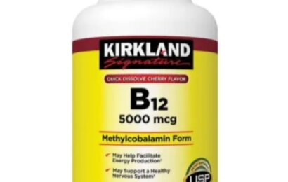 Viên uống hỗ trợ bổ sung Vitamin B12 5000 mcg Kirklandb – 650K